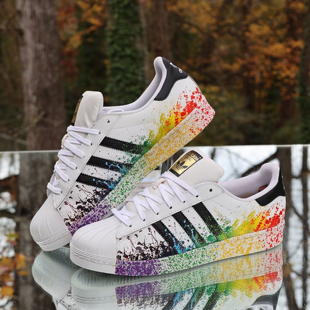 Adidas Superstar Paint splatter 2015 - Picture 2 of 13